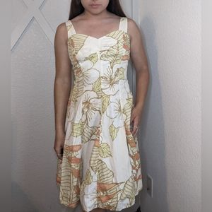 Hilo Hattie the Hawaiian fit sweetheart neckline dress